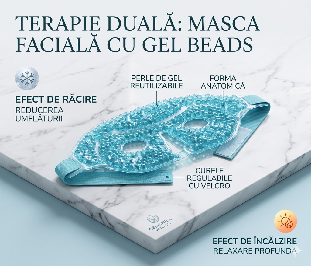 Masca Migrena Koreeana cu gel