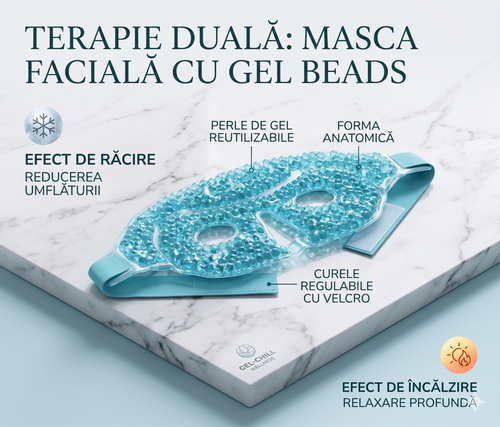 Masca Migrena Koreeana cu gel
