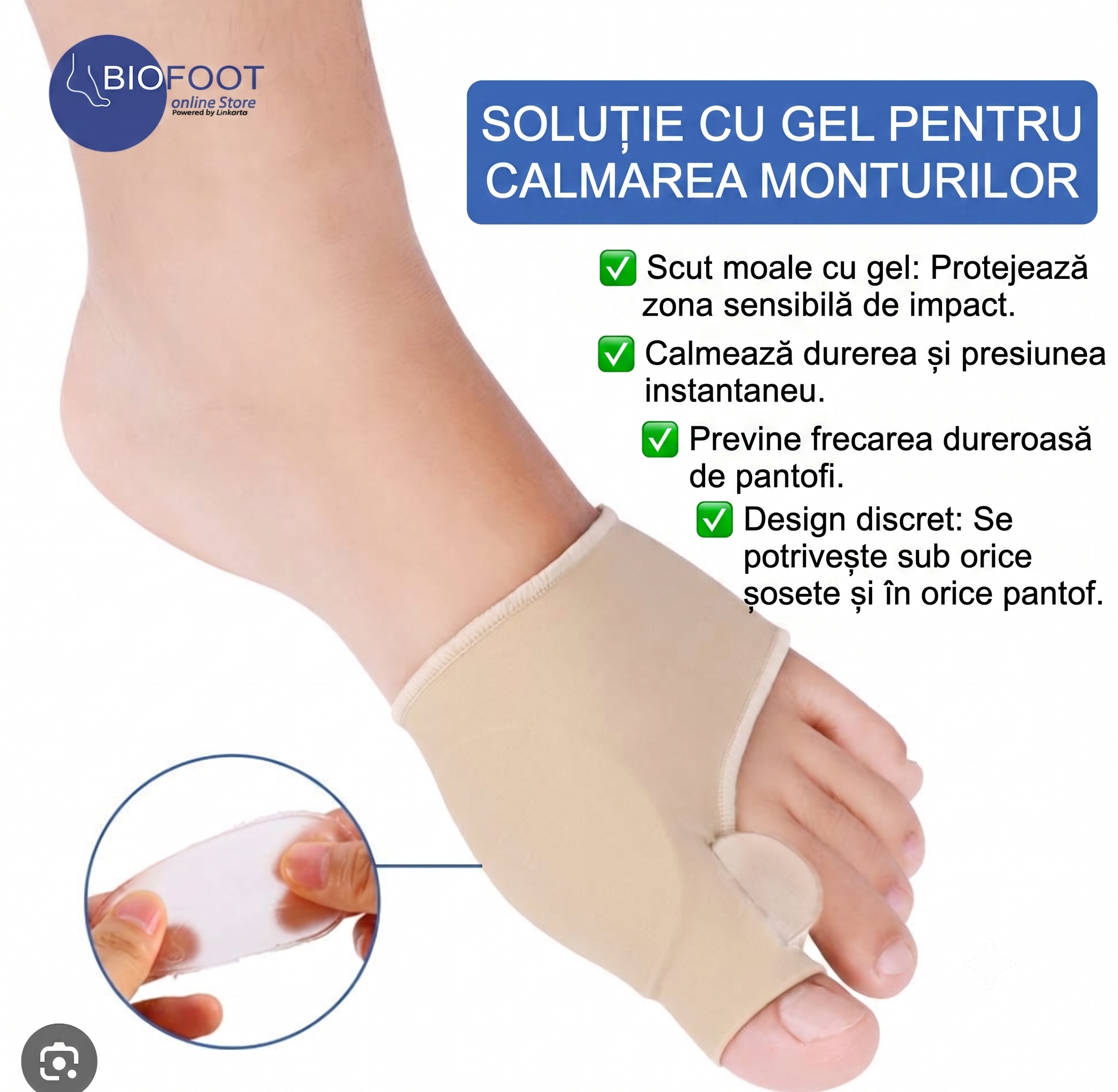 ciorap corectie monturi